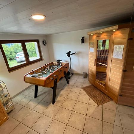 Chalet Bois Vue Panoramique : 2 Logements Et Sauna Bussang Ngoại thất bức ảnh