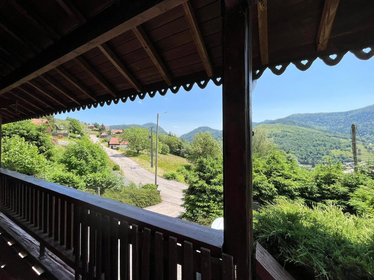 Chalet Bois Vue Panoramique : 2 Logements Et Sauna Bussang Ngoại thất bức ảnh